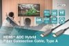 Digitus Kabel połączeniowy hybrydowy AOC HDMI 2.1 Ultra High Speed 8K/60Hz UHD HDMI A/HDMI A M/M 20m Czarny